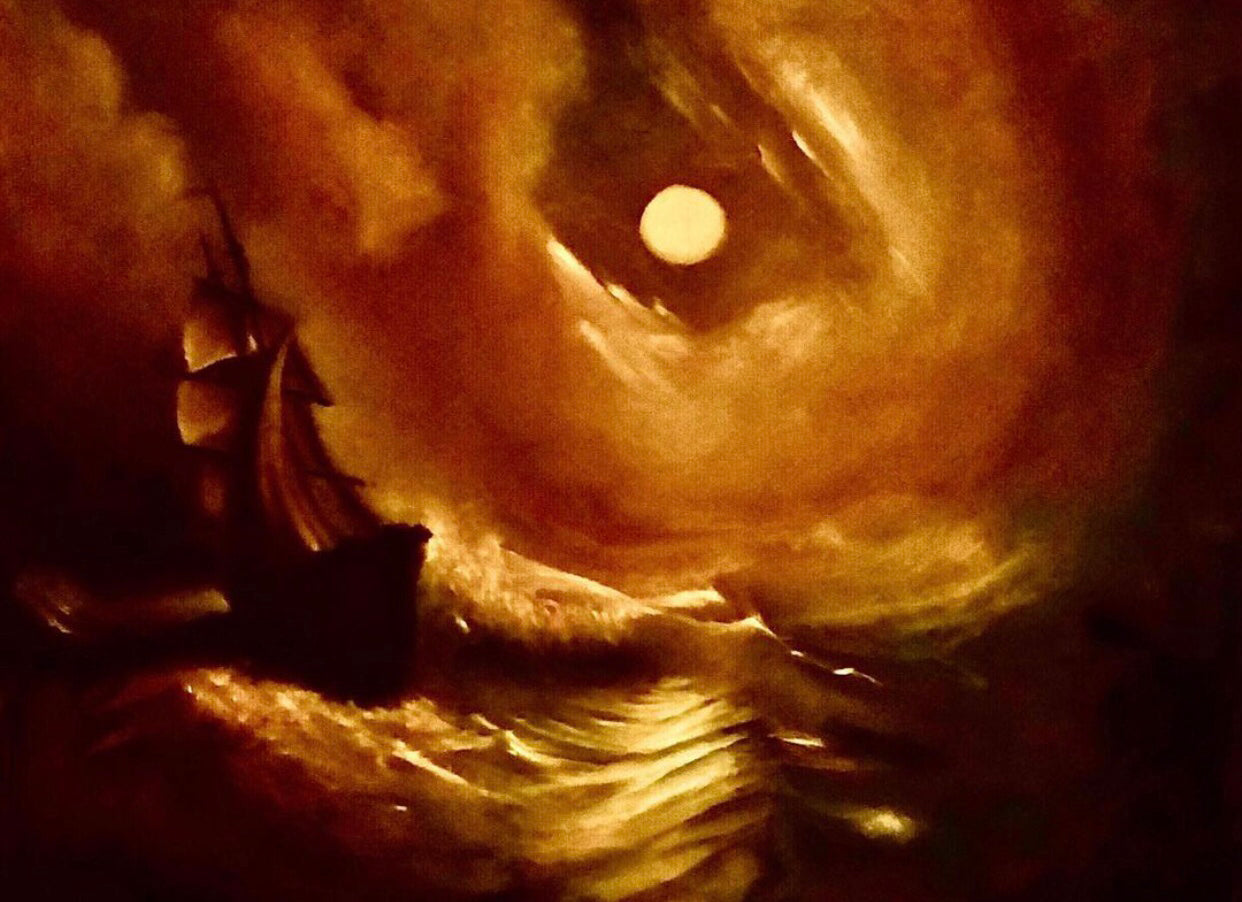 "Ship at Sea"(Rembrandt Cover)